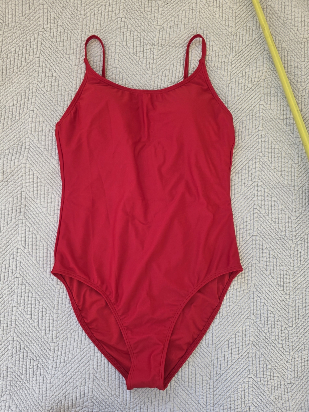 Quince Red One Piece Swimsuit - Medium